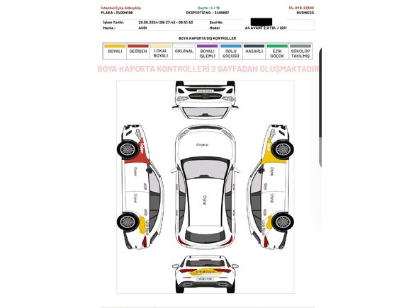 AUDI A4 AVANT 2.0 TDI – 185 HP – MASRAFSIZ - BAKIMLI