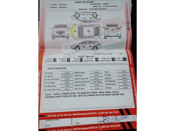 Sahibinden Renault Symbol 1.5 dCi Joy 2014 Model