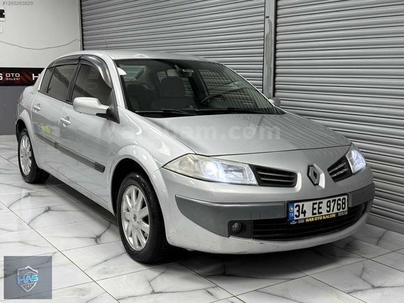 HATASIZ 2007 MODEL MEGANE 1.6 LPGLİ OTOMATİK VİTES - 214.000 KM