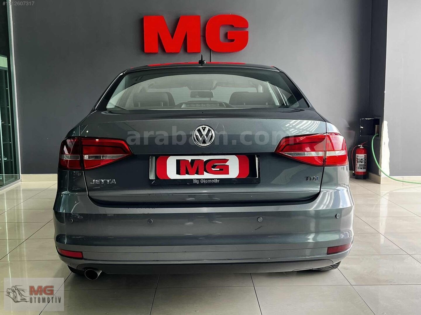 Galeriden Volkswagen Jetta 1.6 TDi Trendline 2014 Model Ankara 125.000 km Gri 7