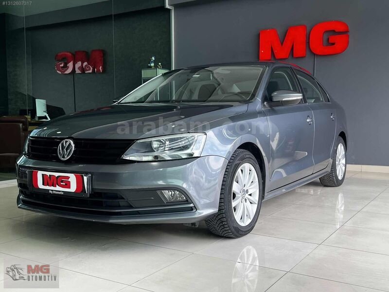 Galeriden Volkswagen Jetta 1.6 TDi Trendline 2014 Model Ankara 125.000 km Gri