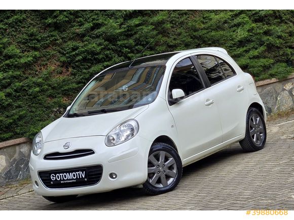 EG OTOMOTİVDEN 2012 Micra 1.2 Platinum CVT CAM TAVAN KEYLES