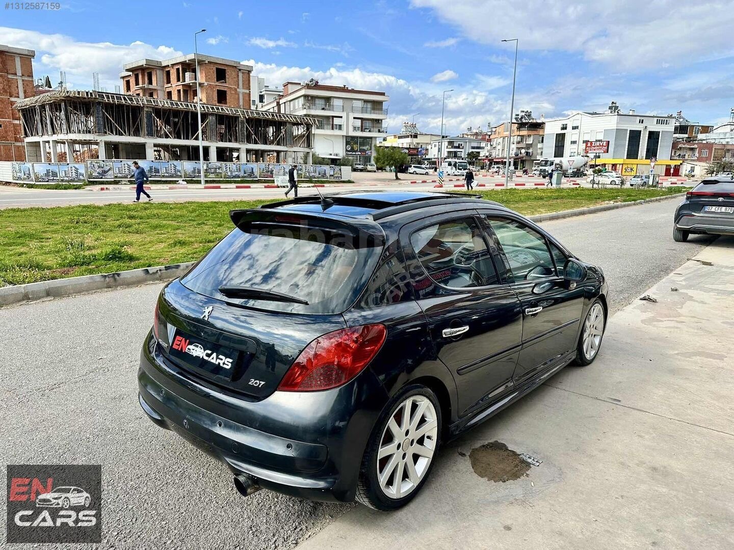 Galeriden Peugeot 207 1.6 HDi Premium 2008 Model Antalya 308.000 km Siyah 6