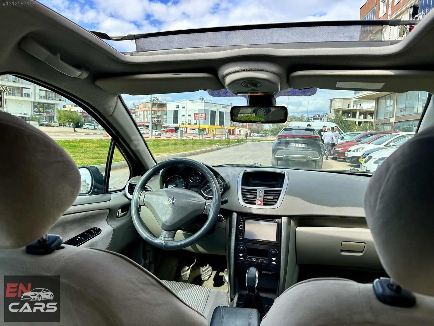 Galeriden Peugeot 207 1.6 HDi Premium 2008 Model Antalya 308.000 km Siyah 3