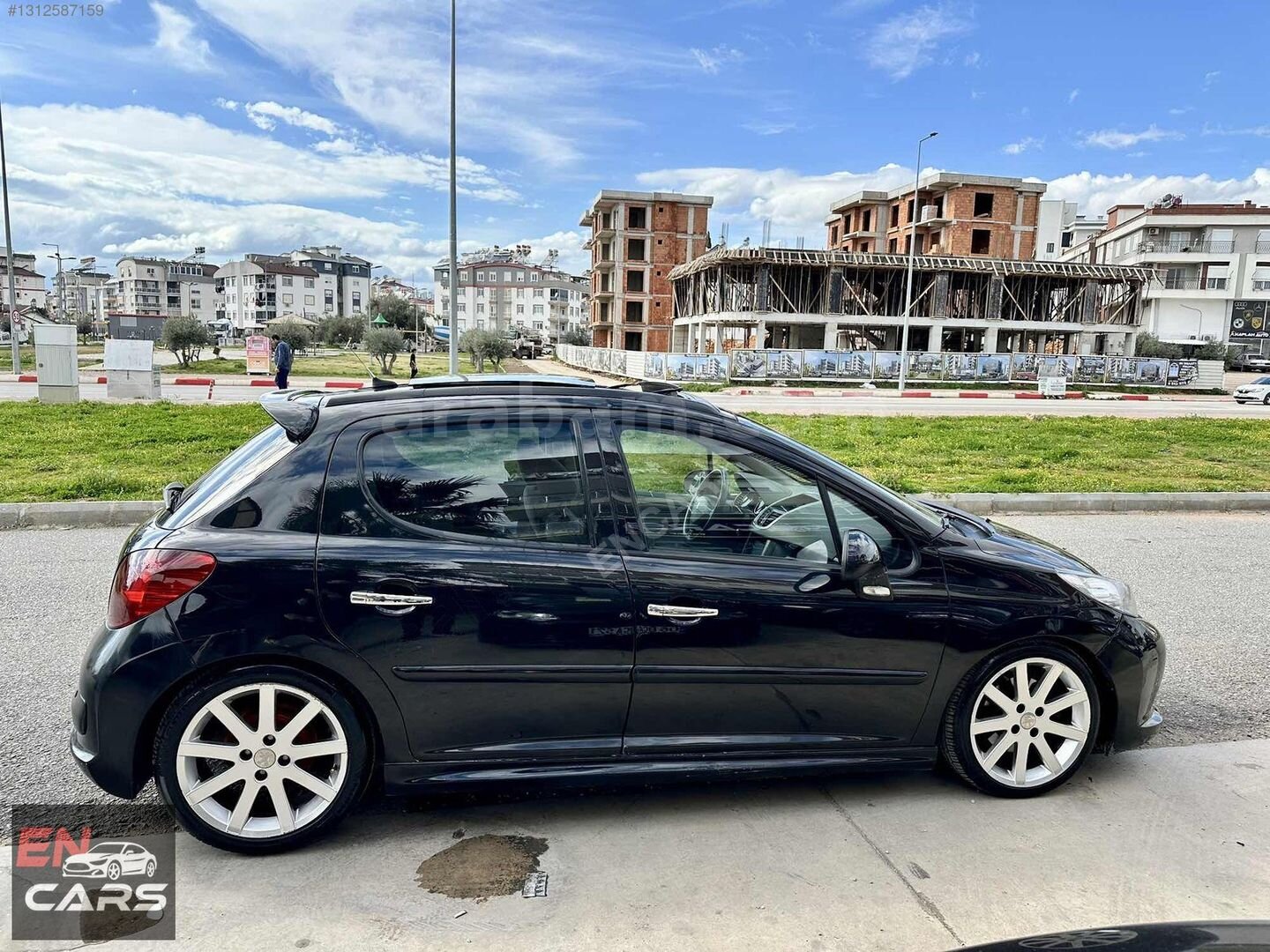 Galeriden Peugeot 207 1.6 HDi Premium 2008 Model Antalya 308.000 km Siyah 5