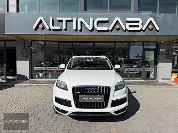 ALTINCABA'DAN 2012 AUDİ Q7 QUATTRO S-LİNE İLK SAHİBİ 243.000KM