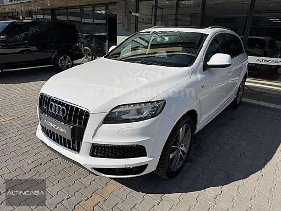 ALTINCABA'DAN 2012 AUDİ Q7 QUATTRO S-LİNE İLK SAHİBİ 243.000KM
