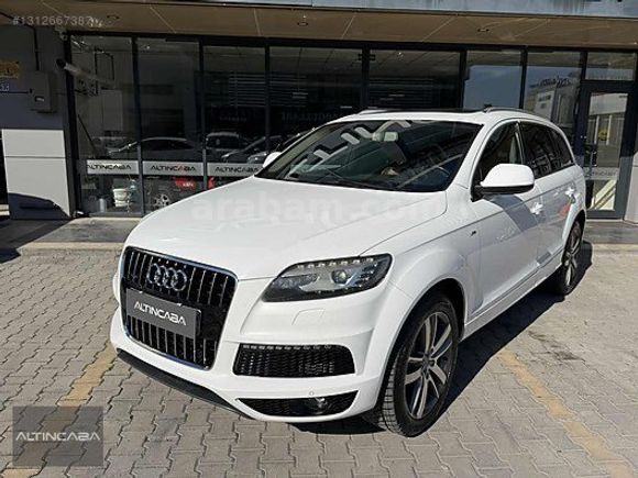 ALTINCABA'DAN 2012 AUDİ Q7 QUATTRO S-LİNE İLK SAHİBİ 243.000KM