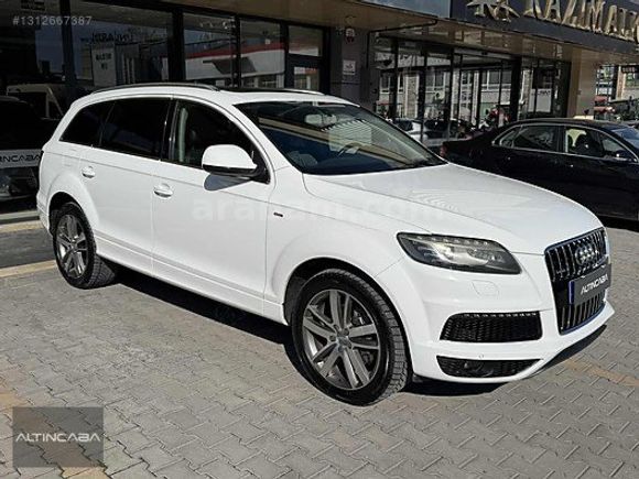 ALTINCABA'DAN 2012 AUDİ Q7 QUATTRO S-LİNE İLK SAHİBİ 243.000KM