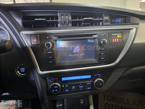 TOYOTA PLAZA TOKULLAR'DAN 2013 AURİS 1.4D-4D ADVANCE SKYPACK M/M