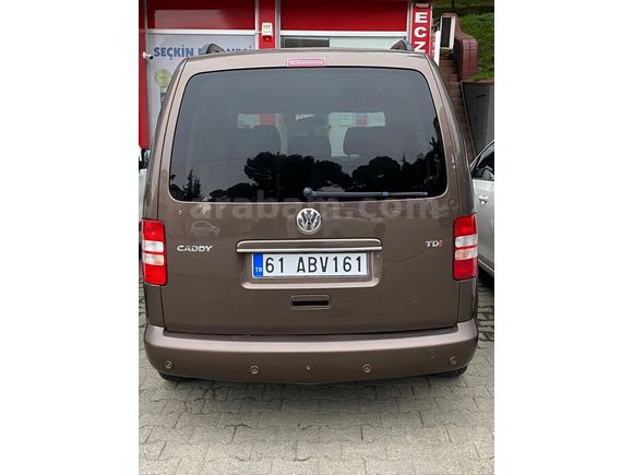 Memurdan Volkswagen Caddy 1.6 TDI Comfortline 2012 Model 2 parça lokal  işaretli olan kadar yer boyalı görmek için fotoğraflar kısmına bakın