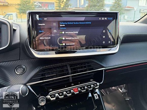 ' HATASIZ ' PEUGEOT e-208 ' GT + CAM TAVAN ' 18.000 Km