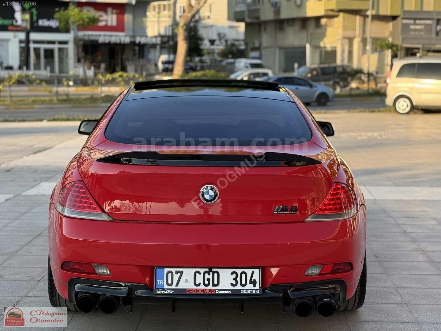 Galeriden BMW 6 Serisi 645Ci 2004 Model Antalya 231.000 km Kırmızı 5