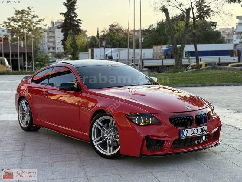 Galeriden BMW 6 Serisi 645Ci 2004 Model Antalya 231.000 km Kırmızı