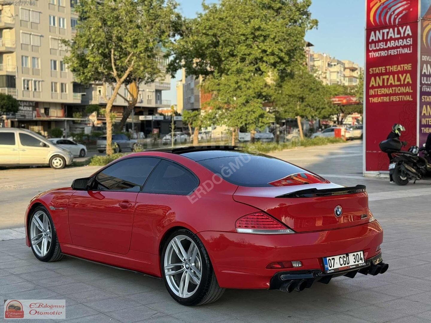 Galeriden BMW 6 Serisi 645Ci 2004 Model Antalya 231.000 km Kırmızı 6