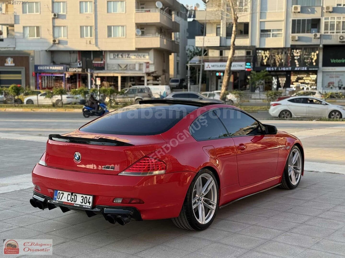 Galeriden BMW 6 Serisi 645Ci 2004 Model Antalya 231.000 km Kırmızı 4
