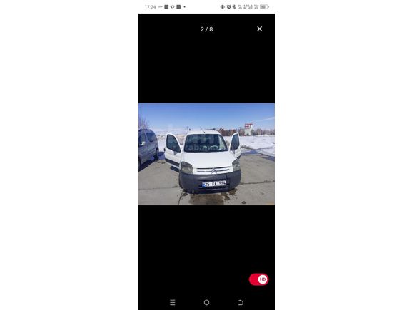 Sahibinden Citroen Berlingo 1.9 D X 2005 Model  260.000 km Beyaz