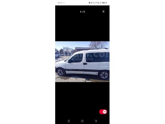 Sahibinden Citroen Berlingo 1.9 D X 2005 Model  260.000 km Beyaz