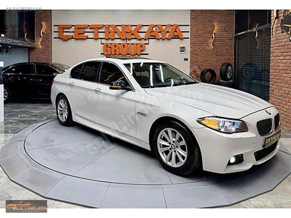 ÇETİNKAYA'dan BMW 520i EXECUTİVE PLUS 2015+BENZİN+OTOMATİK