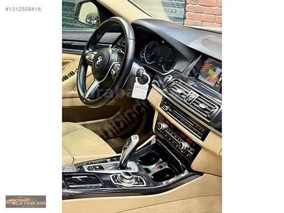 ÇETİNKAYA'dan BMW 520i EXECUTİVE PLUS 2015+BENZİN+OTOMATİK