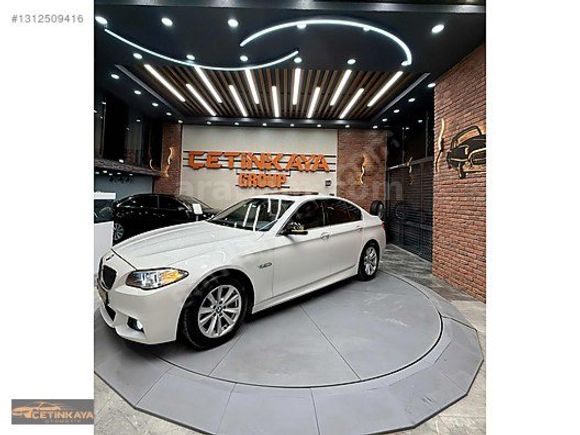 ÇETİNKAYA'dan BMW 520i EXECUTİVE PLUS 2015+BENZİN+OTOMATİK