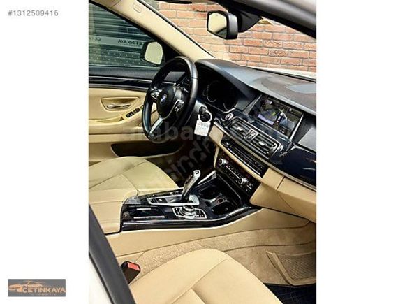 ÇETİNKAYA'dan BMW 520i EXECUTİVE PLUS 2015+BENZİN+OTOMATİK