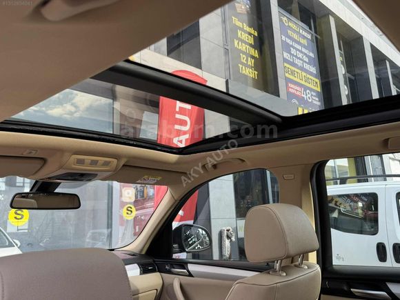 AKY AUTO'DAN 2015 BMW X3 2.0İ SDRİVE 149.000 KM SUNROFFLU