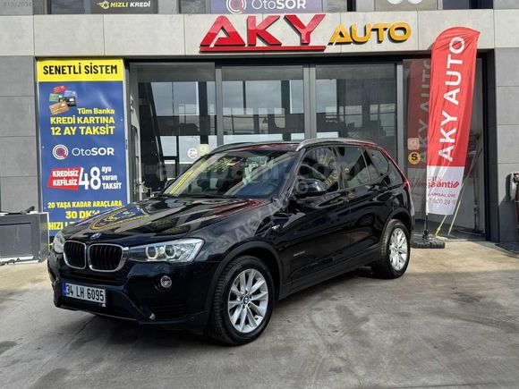 AKY AUTO'DAN 2015 BMW X3 2.0İ SDRİVE 149.000 KM SUNROFFLU