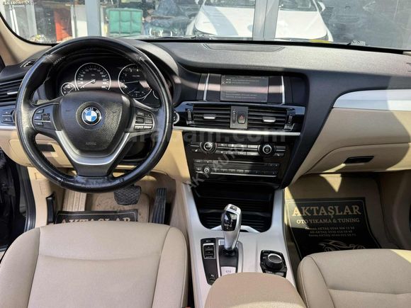 AKY AUTO'DAN 2015 BMW X3 2.0İ SDRİVE 149.000 KM SUNROFFLU