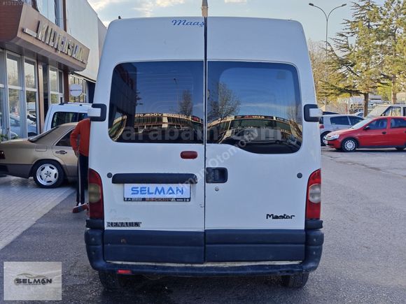 SELMAN OTOMOTİV 2011 MASTER 2.5 dCi 12.6 m3 FATURALI DEĞİŞENSİZ