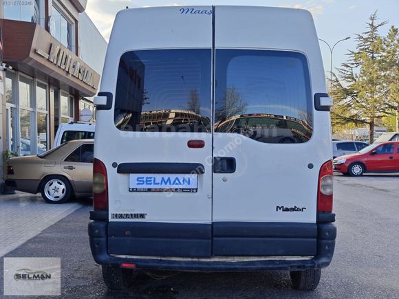 SELMAN OTOMOTİV 2011 MASTER 2.5 dCi 12.6 m3 FATURALI DEĞİŞENSİZ