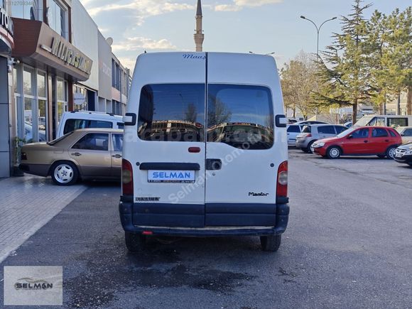 SELMAN OTOMOTİV 2011 MASTER 2.5 dCi 12.6 m3 FATURALI DEĞİŞENSİZ