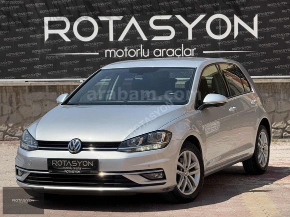ROTASYON- 2019 VW GOLF 1.6 TDI OTOMATİK 93 BIN KM BOYASIZ