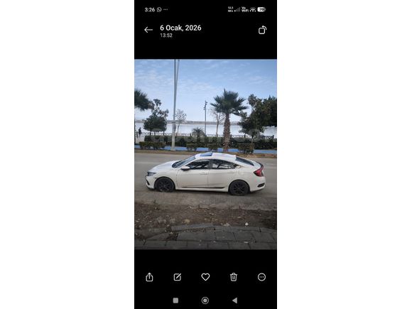 Sahibinden Honda Civic 1.6i VTEC Elegance 2019 Model Adana 166.000 km Beyaz