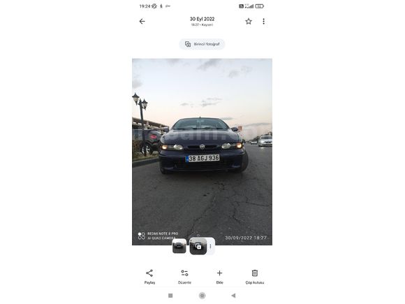 Sahibinden Fiat Marea 1.6 SX 2000 Model
