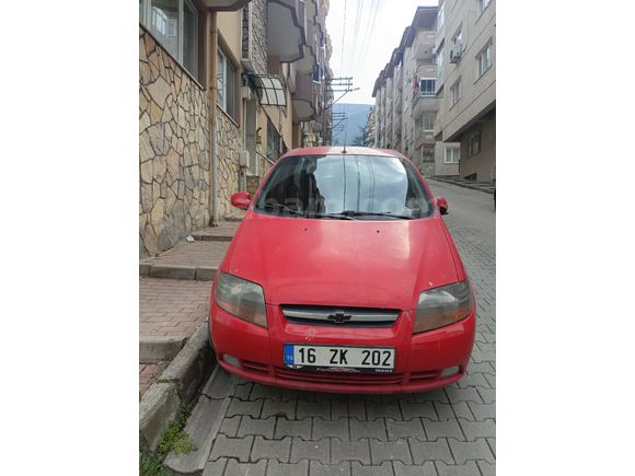 Sahibinden Chevrolet Kalos 1.4 SX 2006 Model  173.000 km Kırmızı