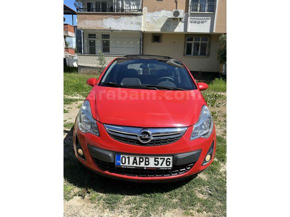 Sahibinden Opel Corsa 1.4 Twinport Enjoy 111 2012 Model Adana 189.500 km Kırmızı