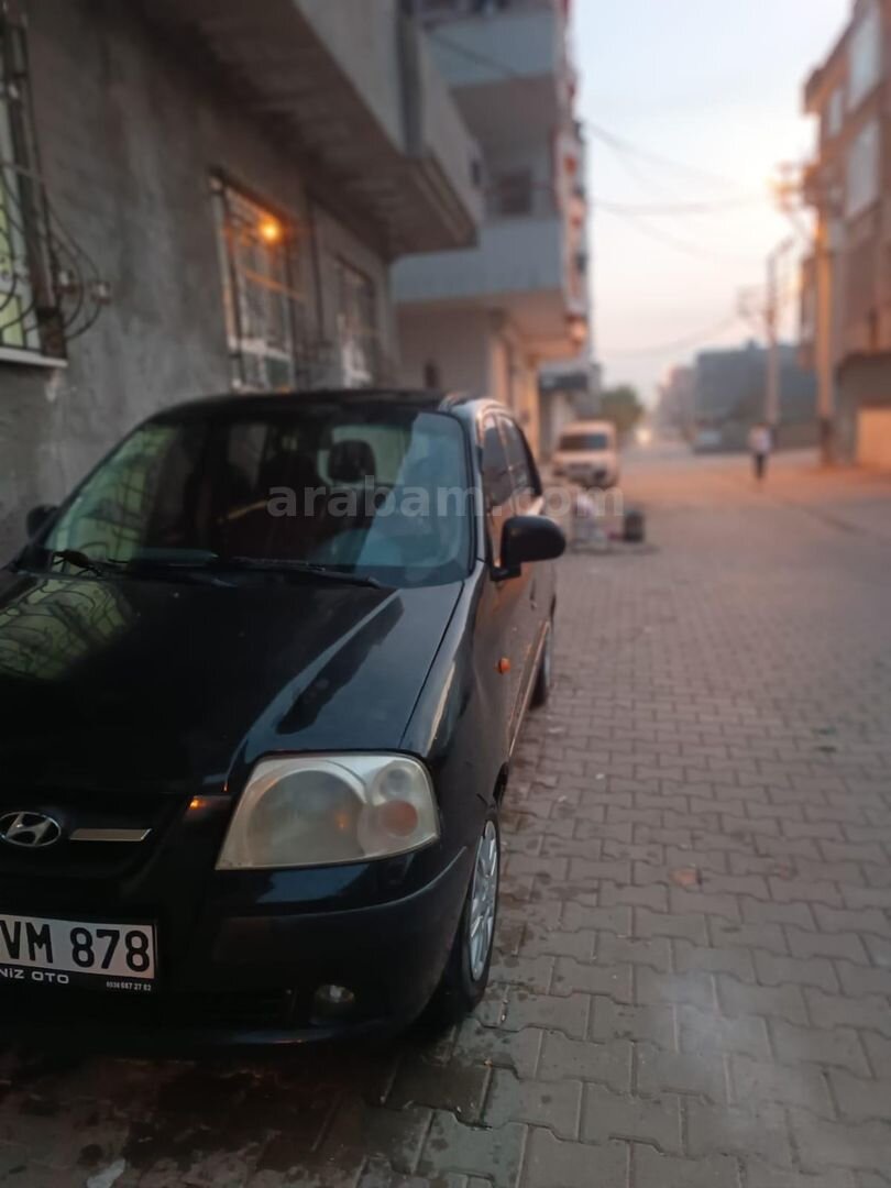 Sahibinden Hyundai Atos 1.1 GLS 2007 Model Diyarbakır 145.000 km Siyah 6