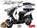 BERAT MOTORS'TAN SYM X PRO 125 ÇANTA İŞLİ 12 TAKSİT