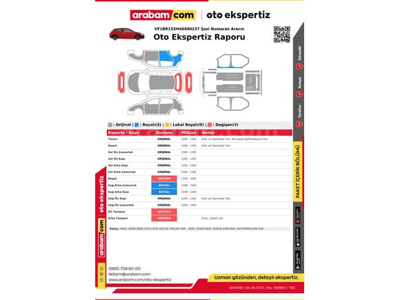 Sahibinden Renault Clio 1.2 Extreme 2012 Model