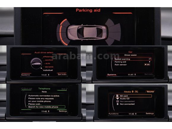 2012 AUDI A6 2.0 TDI SUNROOF_CRUISE_PERDE_F1_İLK.SAHİBİ_155.121KM