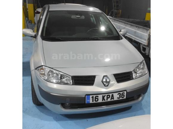 Sahibinden Renault Megane 1.6 Dynamique 2004 Model Bursa 223.000 km Gri (Gümüş)