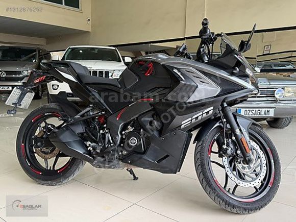 ÖZSAĞLAM'dan 2022 Bajaj Pulsar RS200 Hatasız-Tramersiz 14binde
