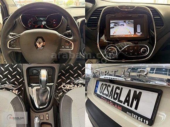 ÖZSAĞLAM'dan 2016 Captur 1.5 DCİ İcon Otomatik Hatasız 166binde
