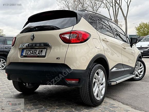 ÖZSAĞLAM'dan 2016 Captur 1.5 DCİ İcon Otomatik Hatasız 166binde