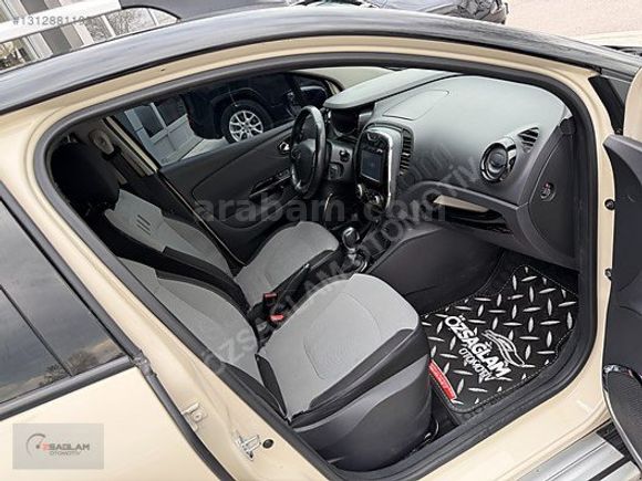ÖZSAĞLAM'dan 2016 Captur 1.5 DCİ İcon Otomatik Hatasız 166binde