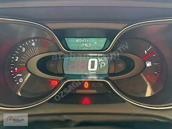 ÖZSAĞLAM'dan 2016 Captur 1.5 DCİ İcon Otomatik Hatasız 166binde