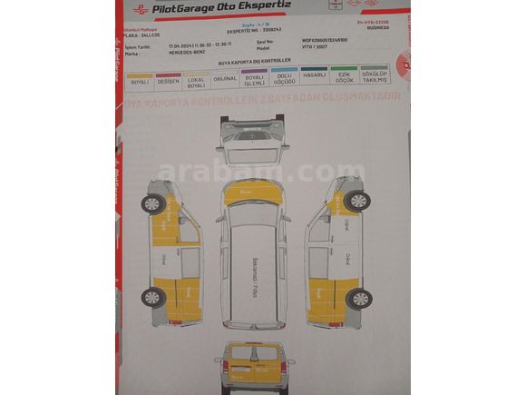 Sahibinden Değişensiz VIP Vito 111 CDI
