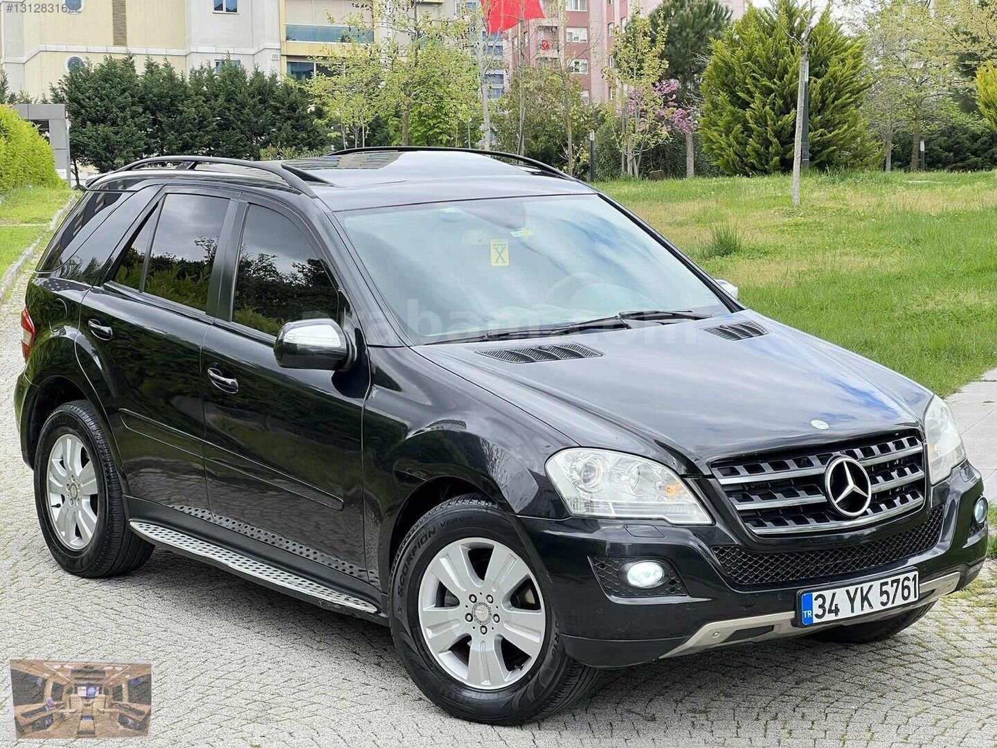 Galeriden Mercedes - Benz ML 320 CDI 2010 Model İstanbul 380.000 km Siyah 3