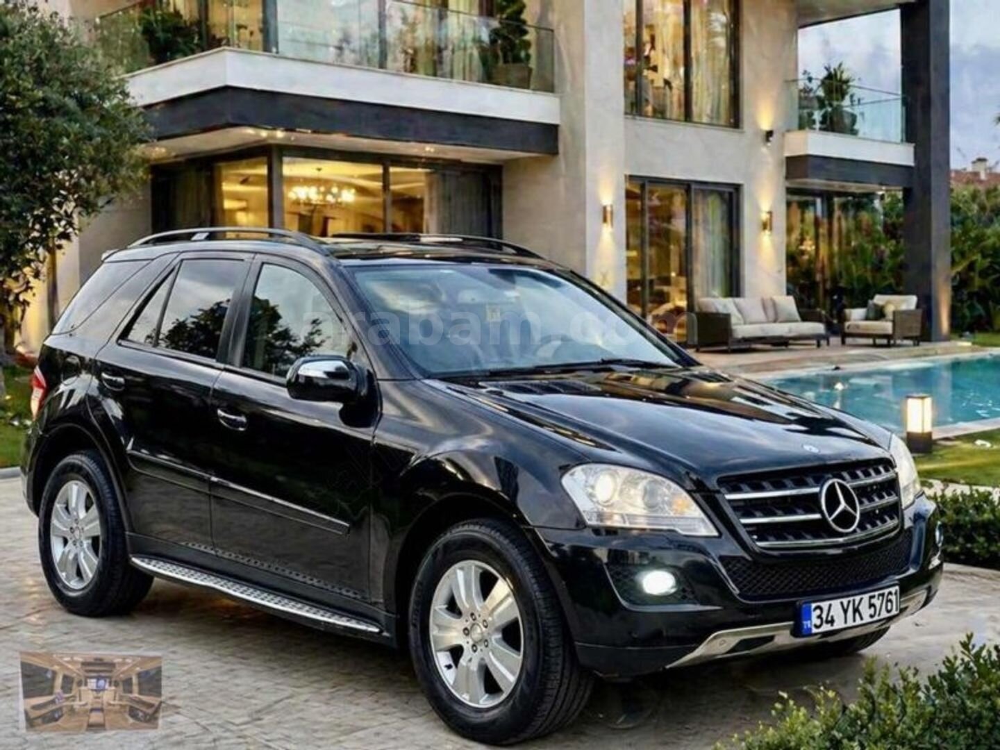 Galeriden Mercedes - Benz ML 320 CDI 2010 Model İstanbul 380.000 km Siyah 1